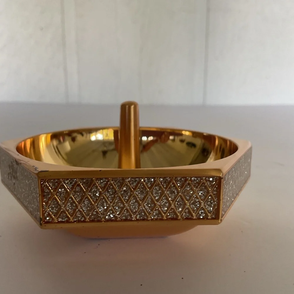 Waterford Lismore Diamond Gold Wedding Engagement Ring Holder